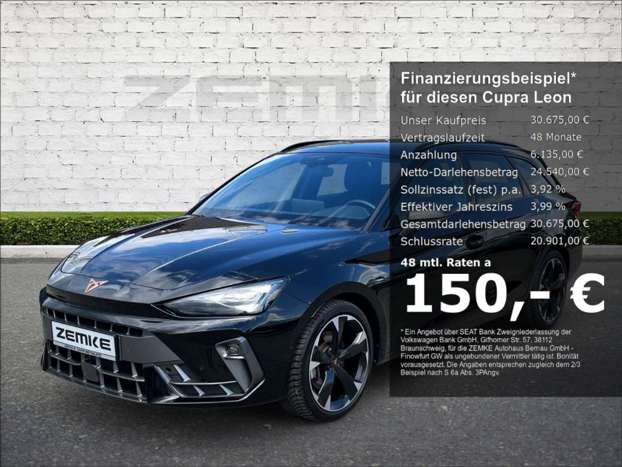 Cupra Leon — Cupra Leon Sportstourer 2.0 TDI DSG 3,99% AHK-klappbar Navi D
