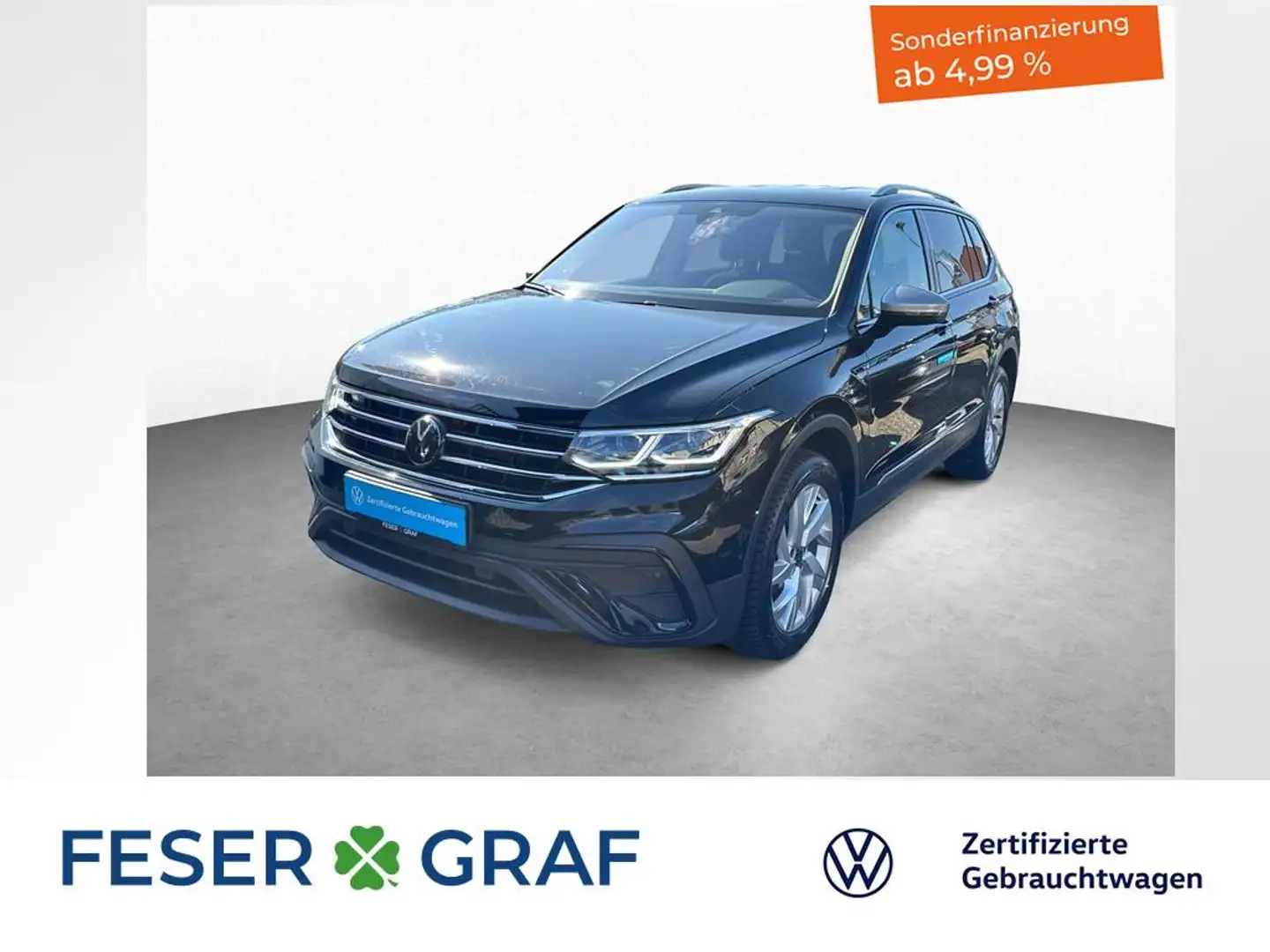 Volkswagen Tiguan Allspace Life 2.0 TDI 7-DSG AHK KAMERA Schwarz - 1