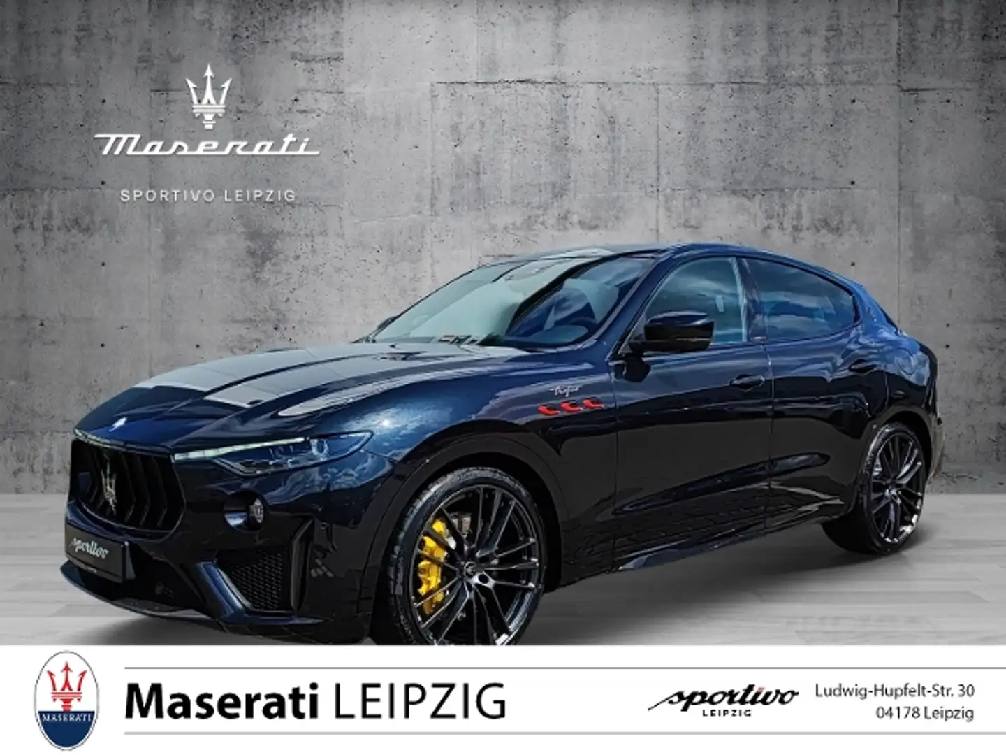 Maserati Levante Trofeo **Ermenegildo Zegna Interieur** Schwarz - 1