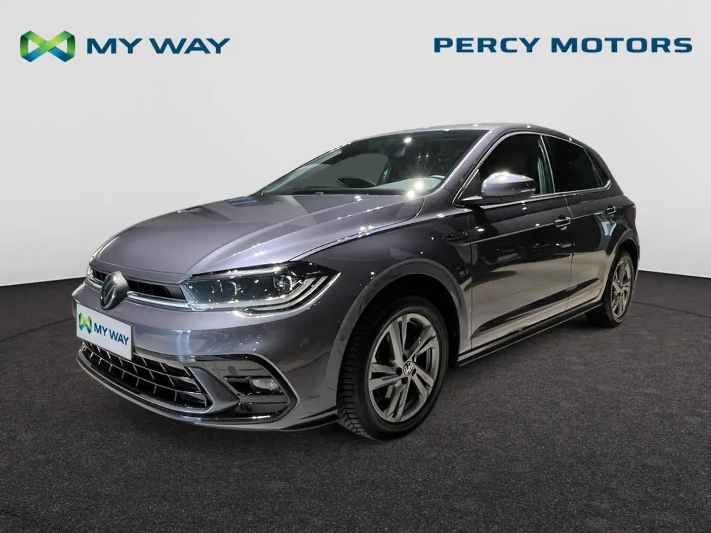 Volkswagen Polo Polo R-Line Business 1.0 TSI  81 kW (110 pk) 7 ver Gris - 1