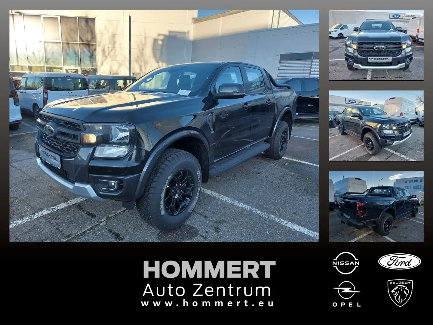 Ford Ranger Tremor DoKa AWD ACC*CAM*SHZ*PDC*STANDHEIZ Noir - 1