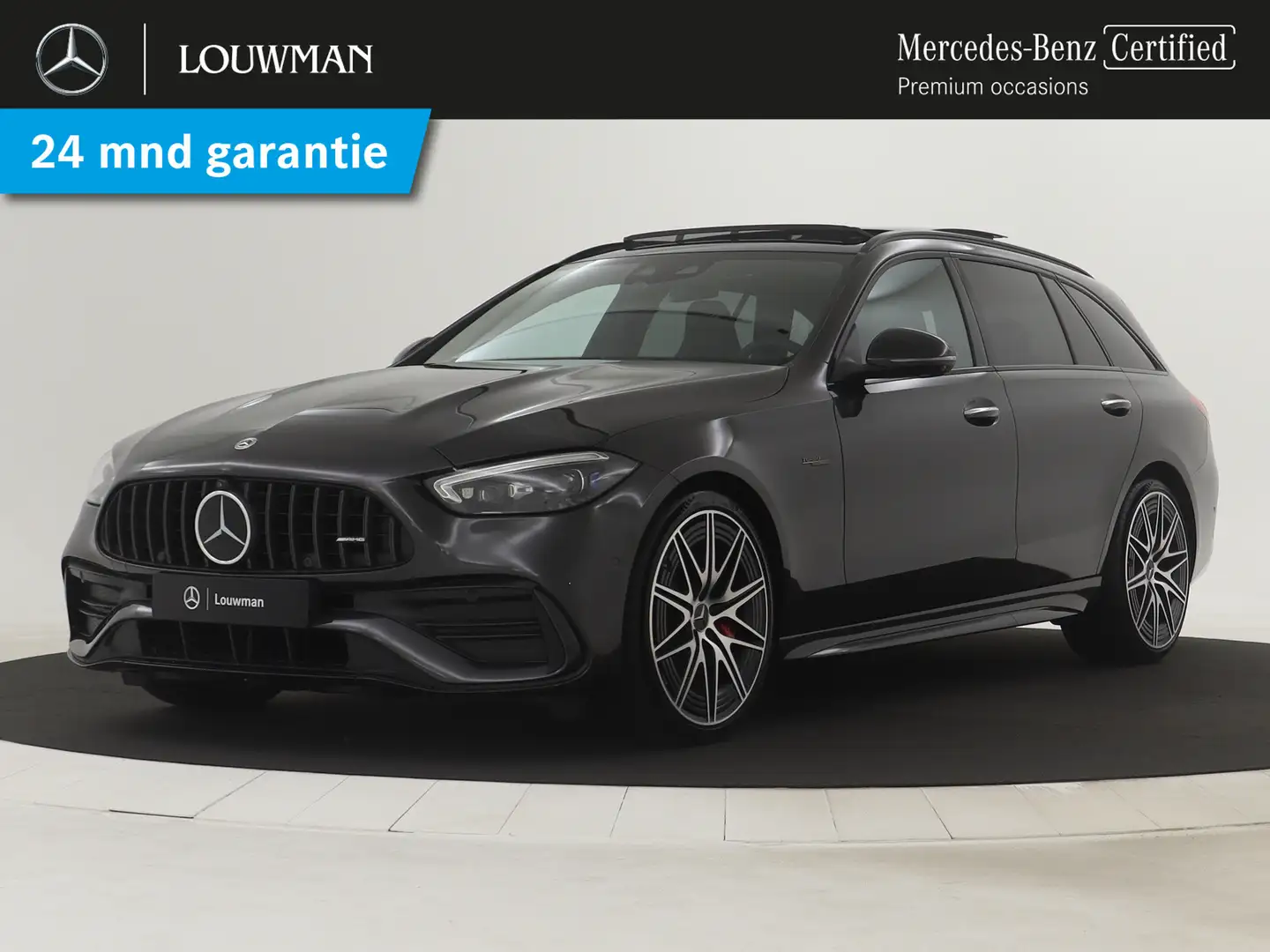 Mercedes-Benz C 43 AMG Estate 4MATIC | Dashcam | AMG Nightpakket | AMG Pe Grijs - 1