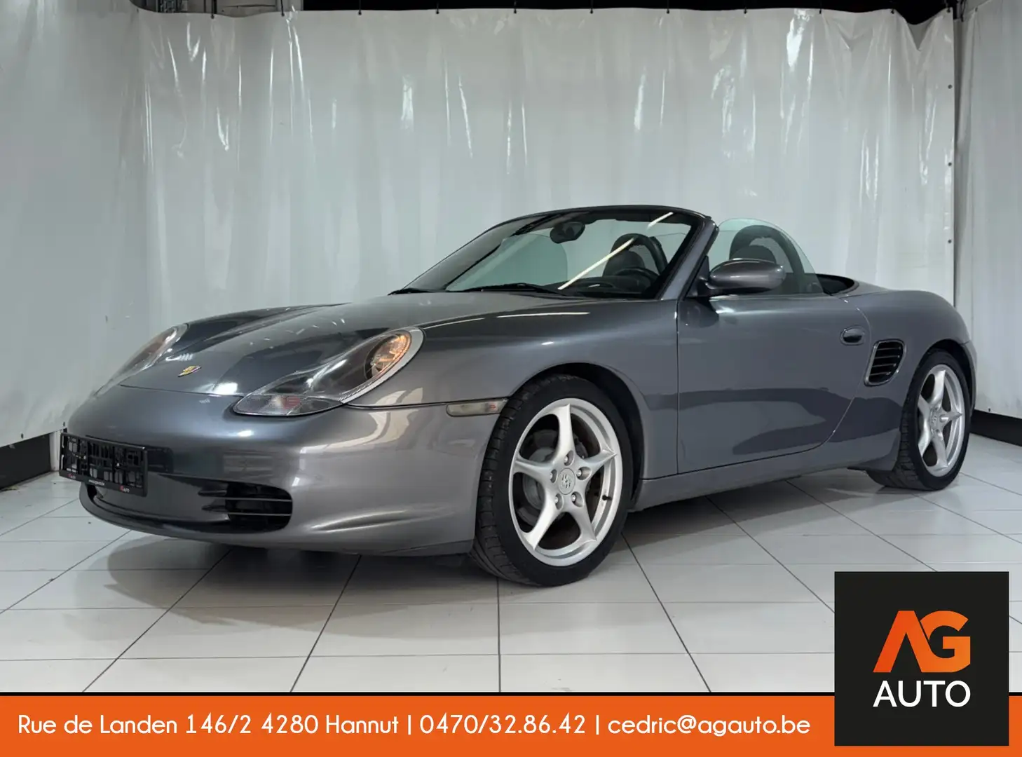 Porsche Boxster 2.7 * 211ch * Jantes 18 * Alcantara Gris - 1