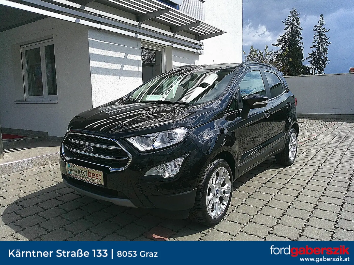 Ford EcoSport 1,0 EcoBoost Titanium Schwarz - 1
