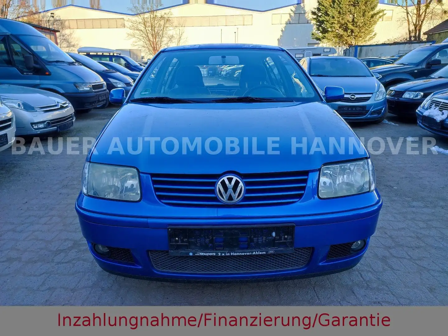 Volkswagen Polo 1.4 55kW Basis/ Tüv 02.2027 Bleu - 2