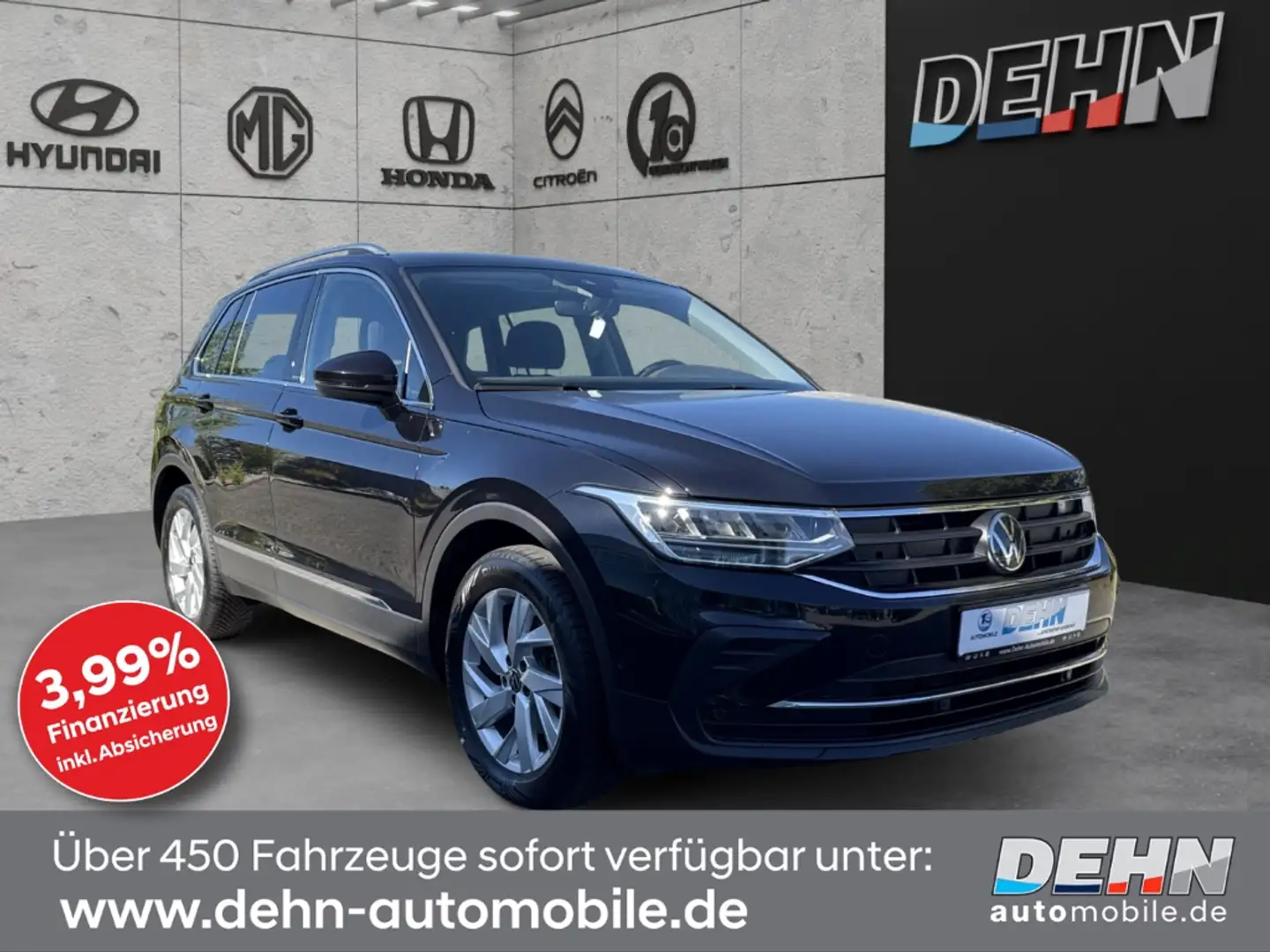 Volkswagen Tiguan 1.5 TSI Move Navi ACC Parkassist 18 Zoll Noir - 1