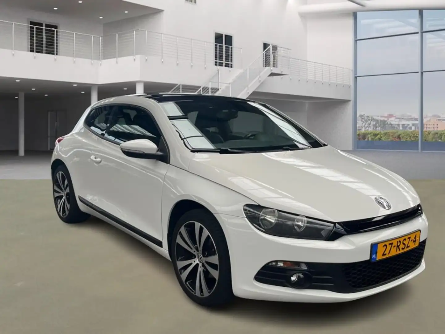 Volkswagen Scirocco 1.4 TSI Edition|Pano|6bak|navi|psensor|halfleder Blanc - 2