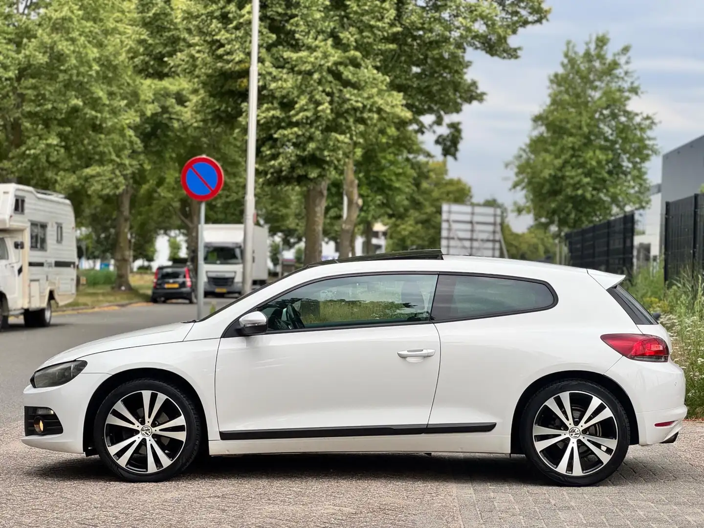 Volkswagen Scirocco 1.4 TSI Edition|Pano|6bak|navi|psensor|halfleder Bianco - 2