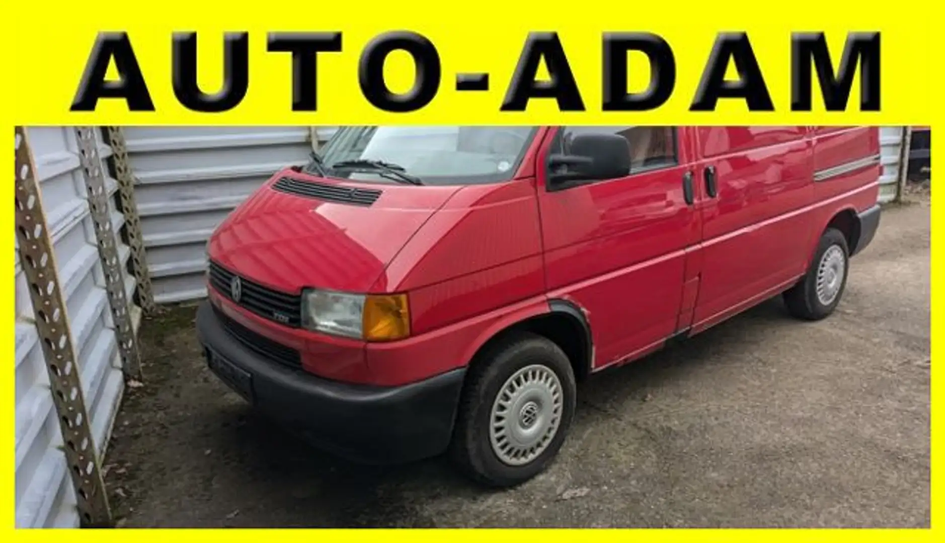 Volkswagen T4 Kasten 2.5 TDI *Klimaanlage*AHK* Rot - 1