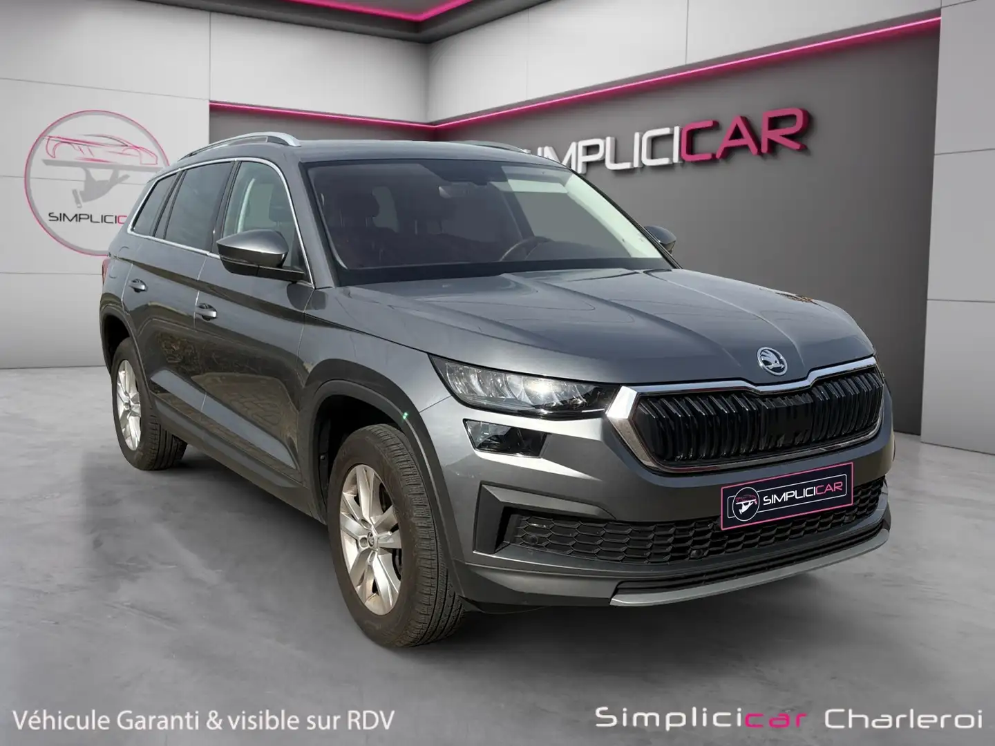Skoda Kodiaq 2.0 TDI 150 DSG 2023 Caméra *GARANTIE 12 MOIS* Gris - 1