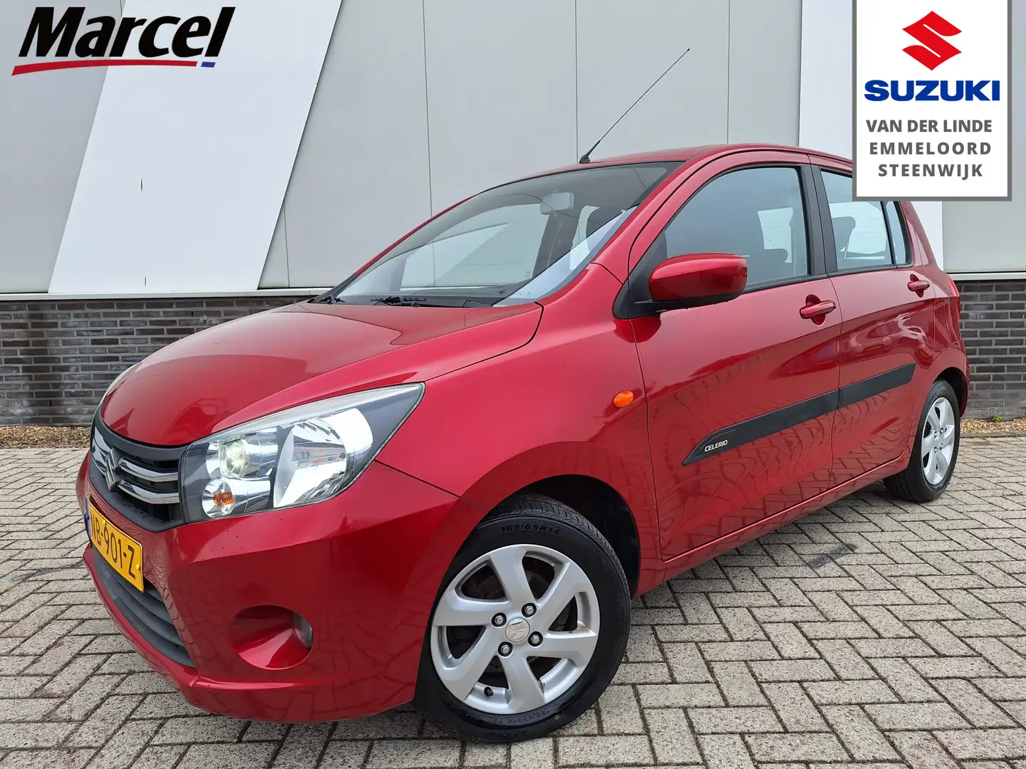 Suzuki Celerio 1.0 Exclusive | Airco | LM velgen | Radio CD | Blu Rood - 1