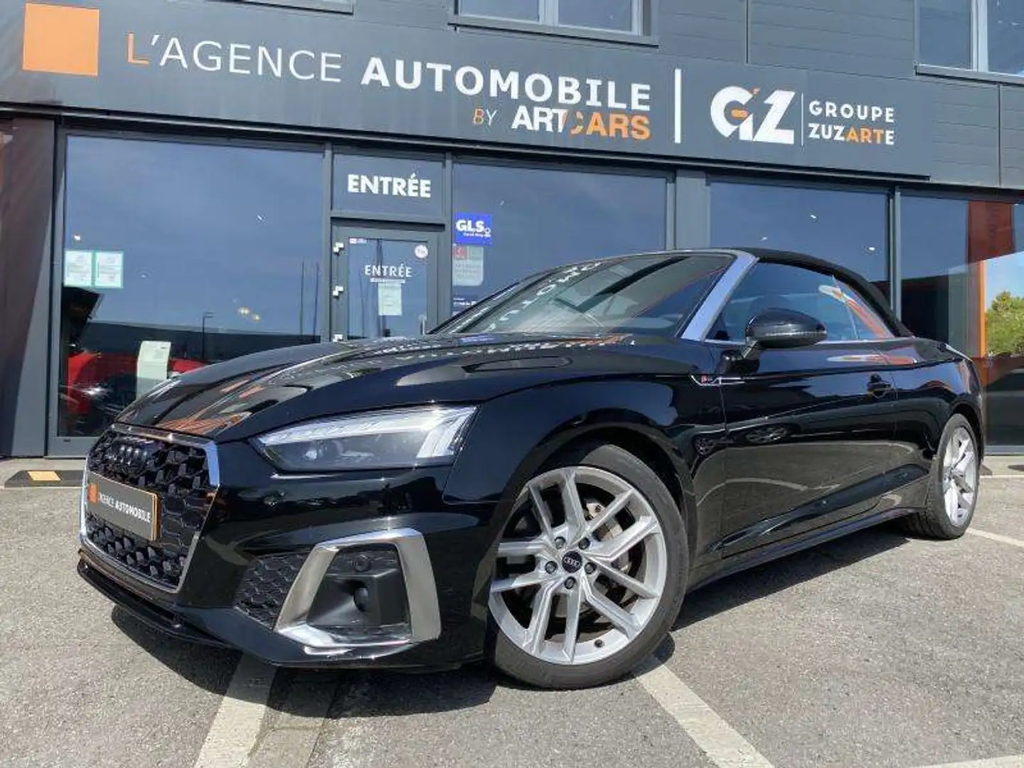 Audi A5 Cabrio 40 TFSI S-line GARANTIE Noir - 2