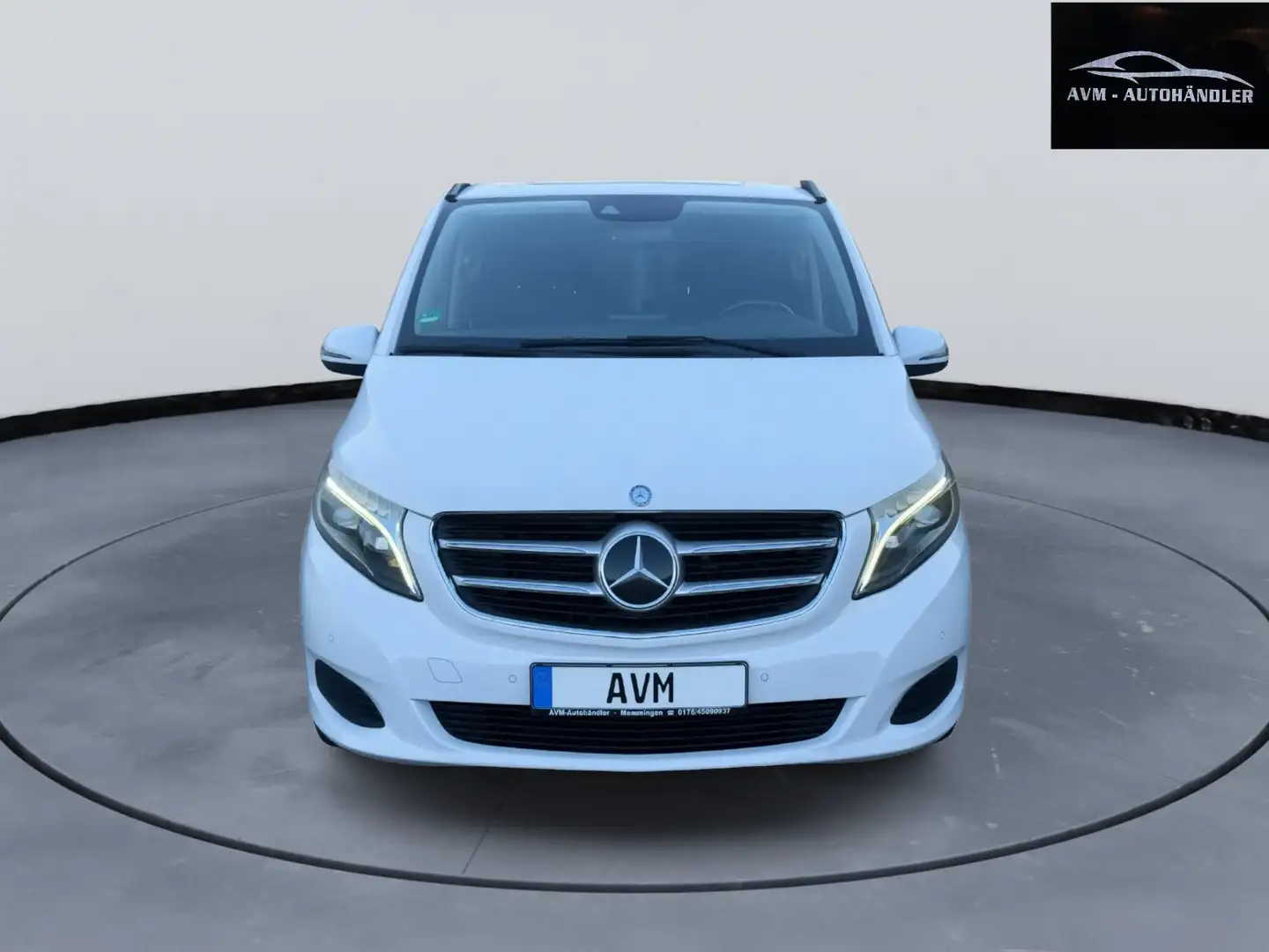 Mercedes-Benz V 220 d SCORE lang, Navi, LED, AHK Blanc - 2