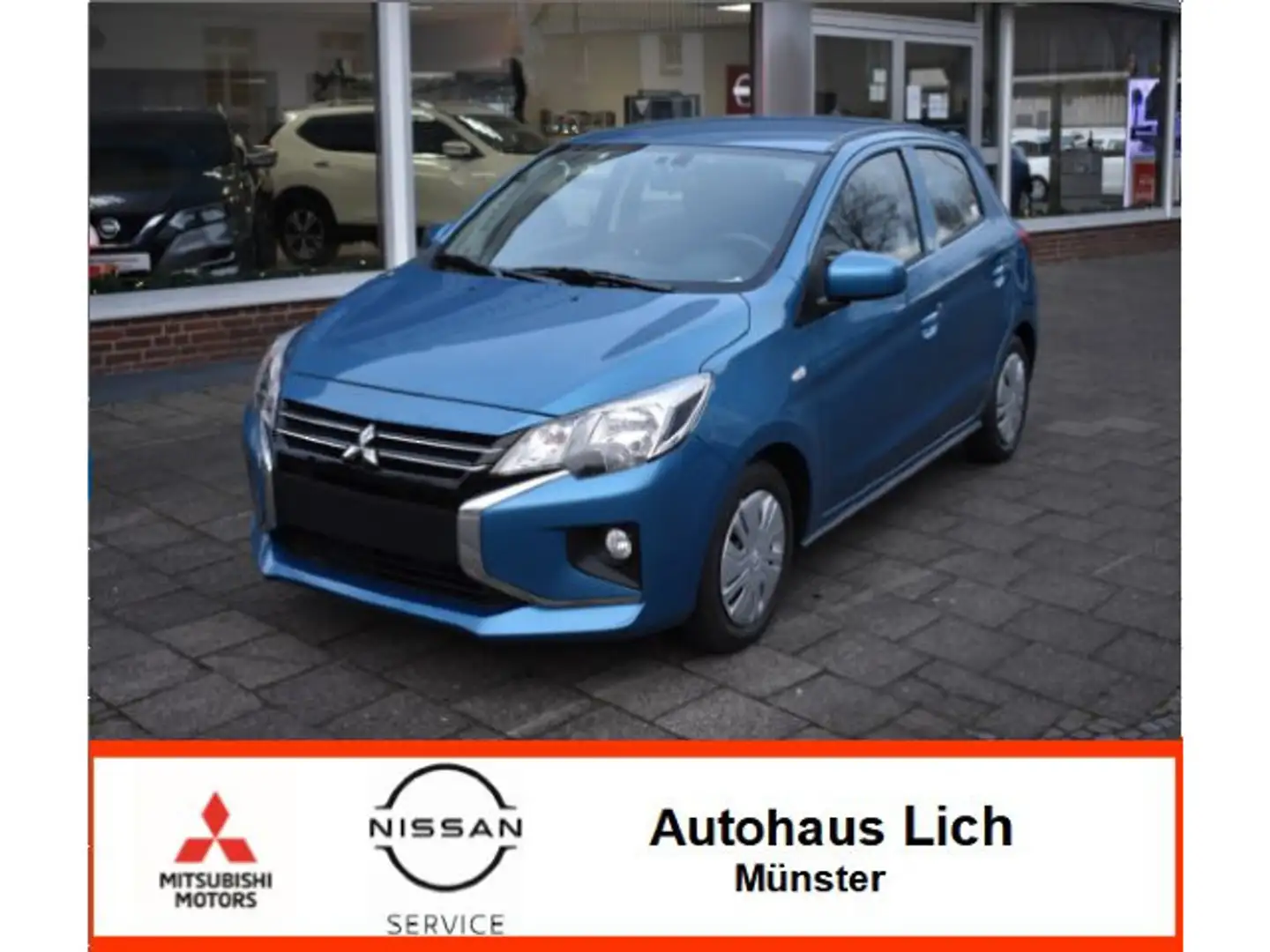 Mitsubishi Space Star Select Klima Bluetooth Sofort Blau - 1