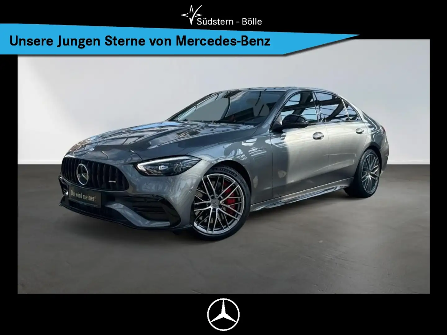 Mercedes-Benz C 43 AMG 4M PREMIUM+DISTRO+NIGHT+PANO+HEAD-UP Grau - 1