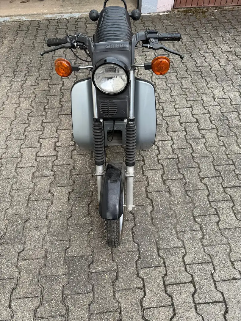 Simson SR 50 E-Start!!! originaler Neuzustand Silber - 1
