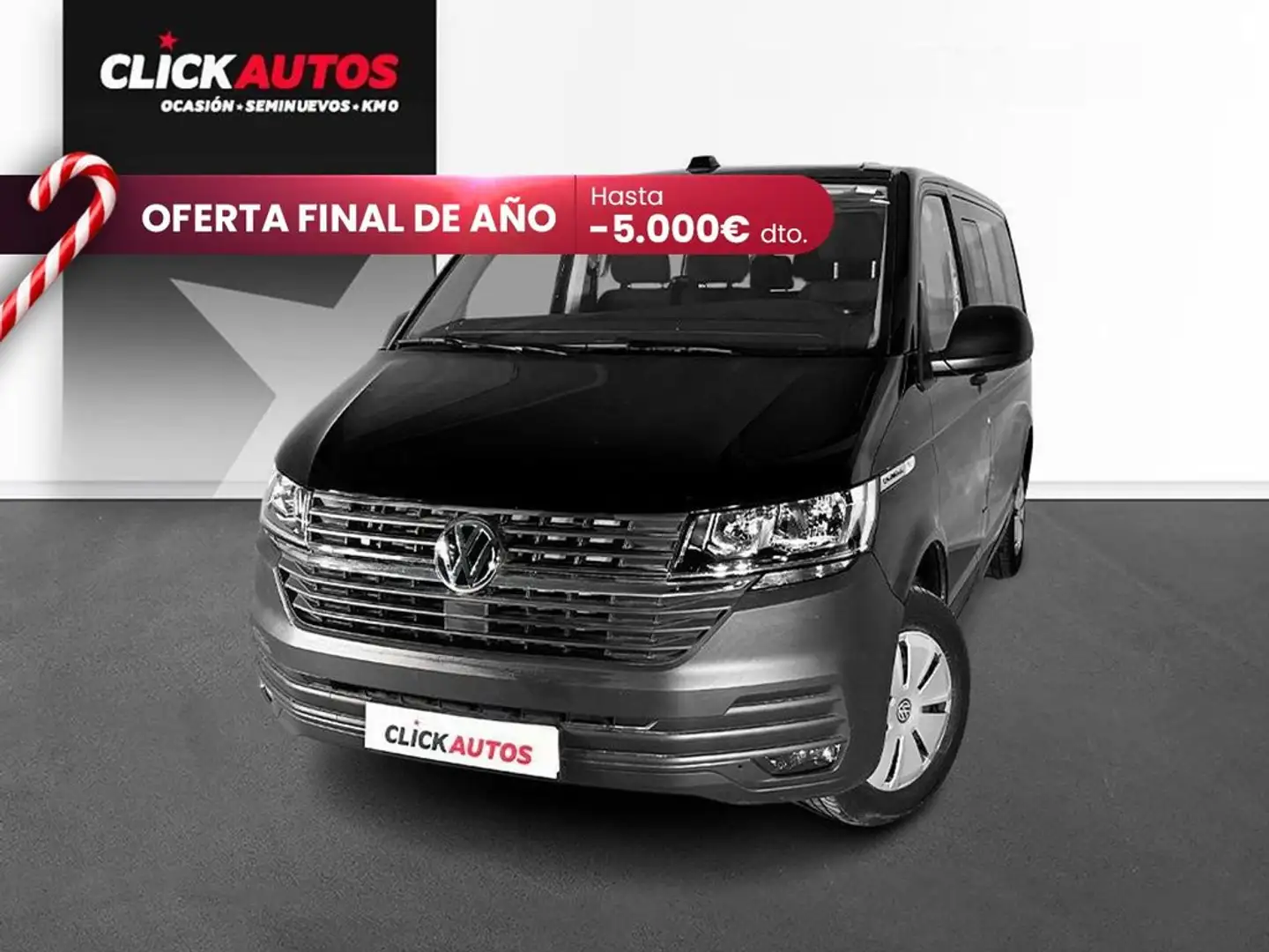 Volkswagen Egyéb 2.0 TDI 110CV Origin 9 Plazas Fekete - 1