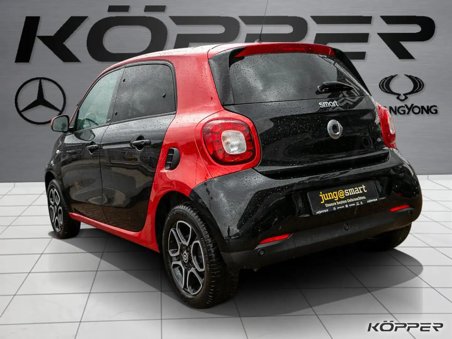smart forFour 66 kW turbo Faldach Navi Black Edition Zwart - 2