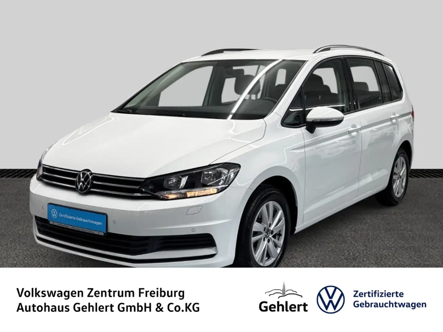 Volkswagen Touran Comfortline 2.0 TDI Navi Klima ACC Sitzheizung Weiß - 1
