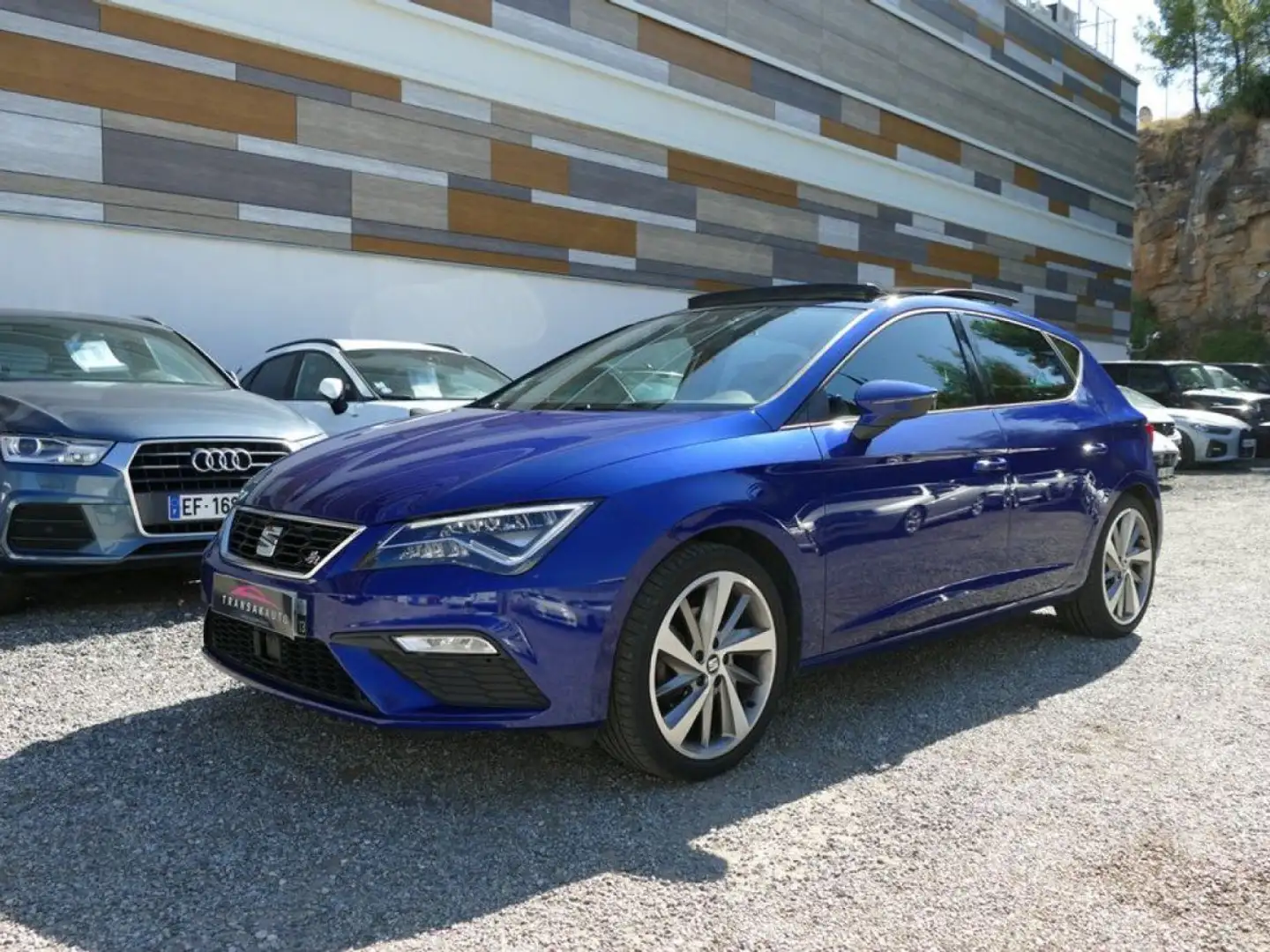 SEAT Leon 1.5 TSI 130 Ch FR BVM6 TOIT OUVRANT Blau - 1