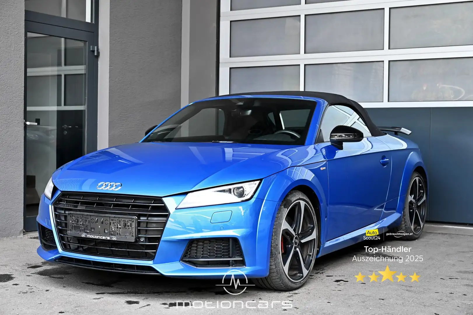 Audi TT 2.0 TFSI Roadster S-Line EXP € 27.480,- Blau - 1