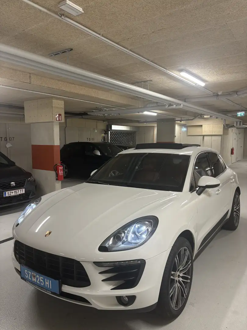 Porsche Macan verkauft*S 3,0 21 Zoll Räder Weiß - 1