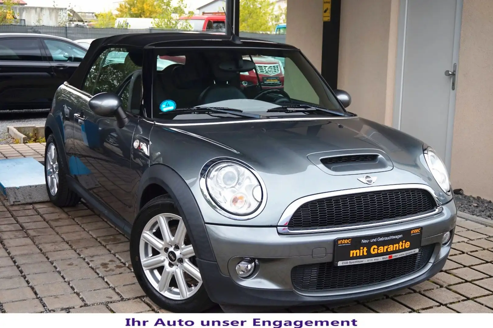 MINI Cooper S Cabrio *Chili~SHZ~PDC~Leder Grau - 1