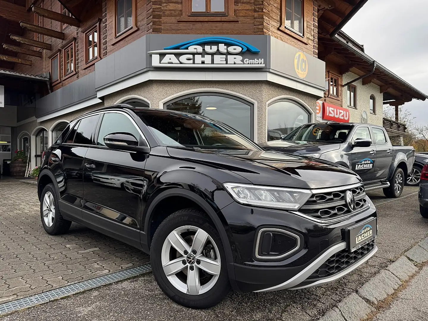 Volkswagen T-Roc 2.0 TDI Life*LED*ACC*Teilleder*RFK* Schwarz - 1