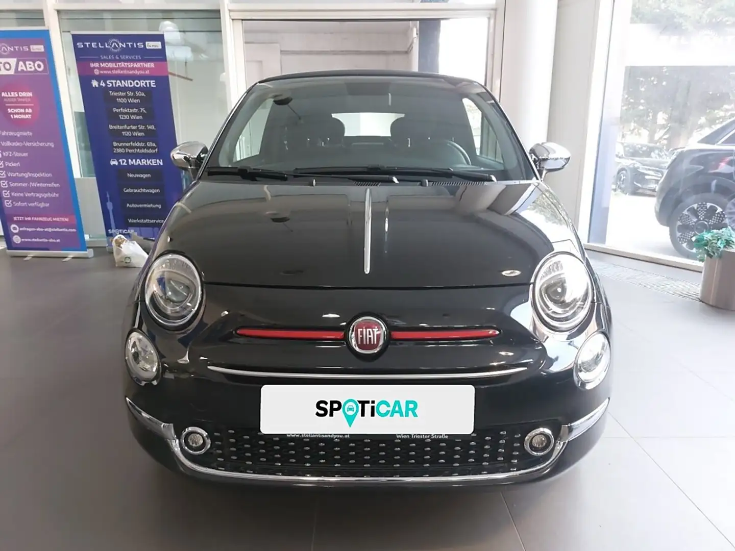 Fiat 500C FireFly Hybrid 70 (RED) Schwarz - 2