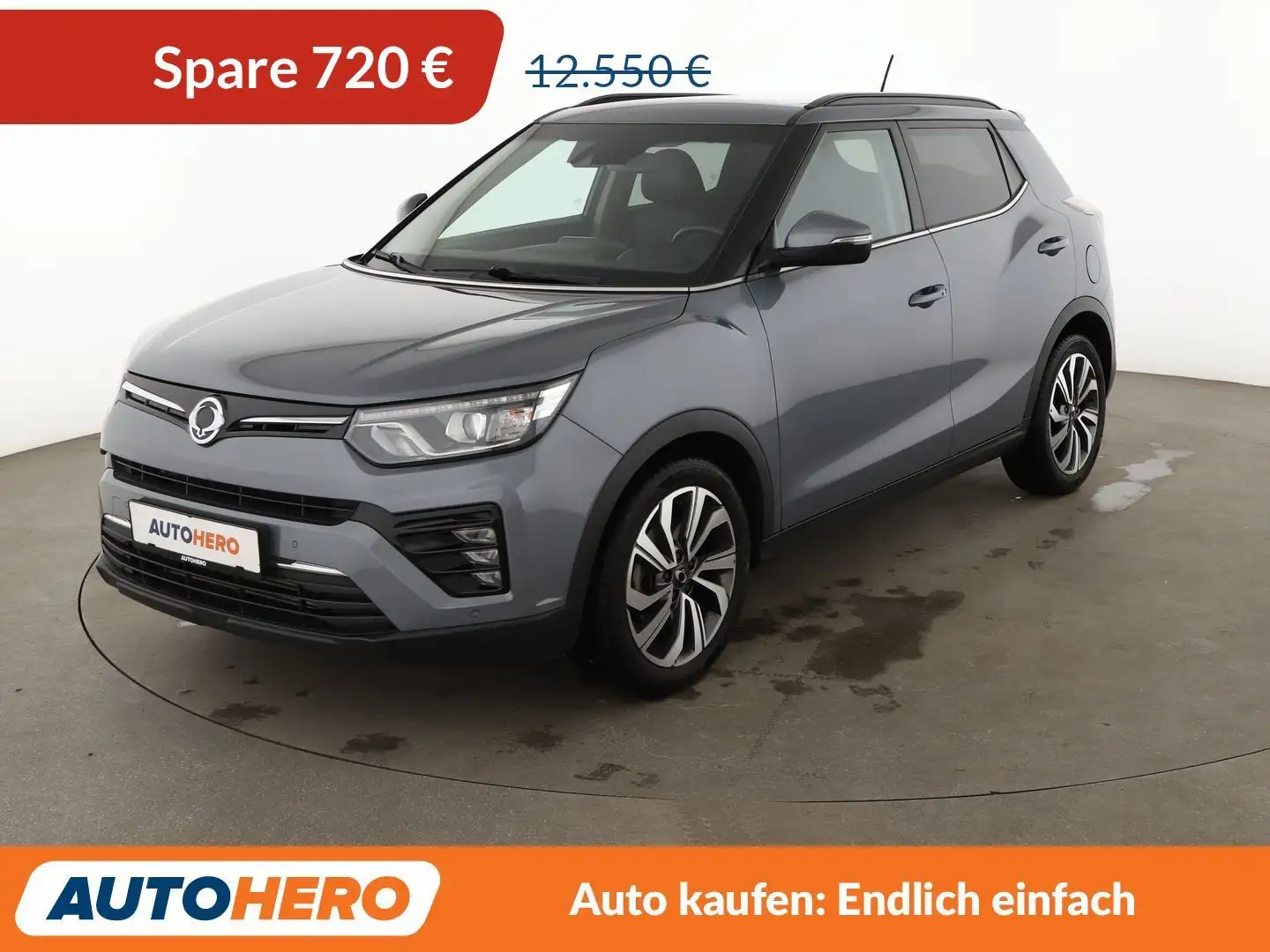 SsangYong Tivoli 1.5 T-GDI Onyx 4x2*NAVI*TEMPO*CAM*PDC*SHZ* Grau - 1