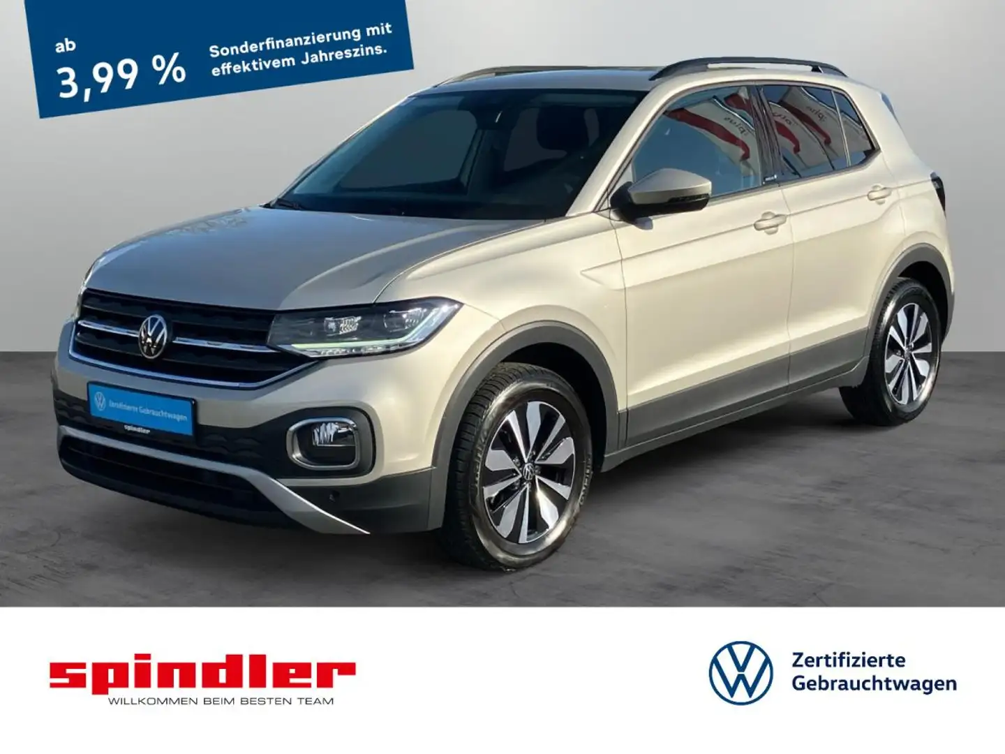 Volkswagen T-Cross Life MOVE 1.0 TSI / Navi, LED, APP, PDC Silber - 1