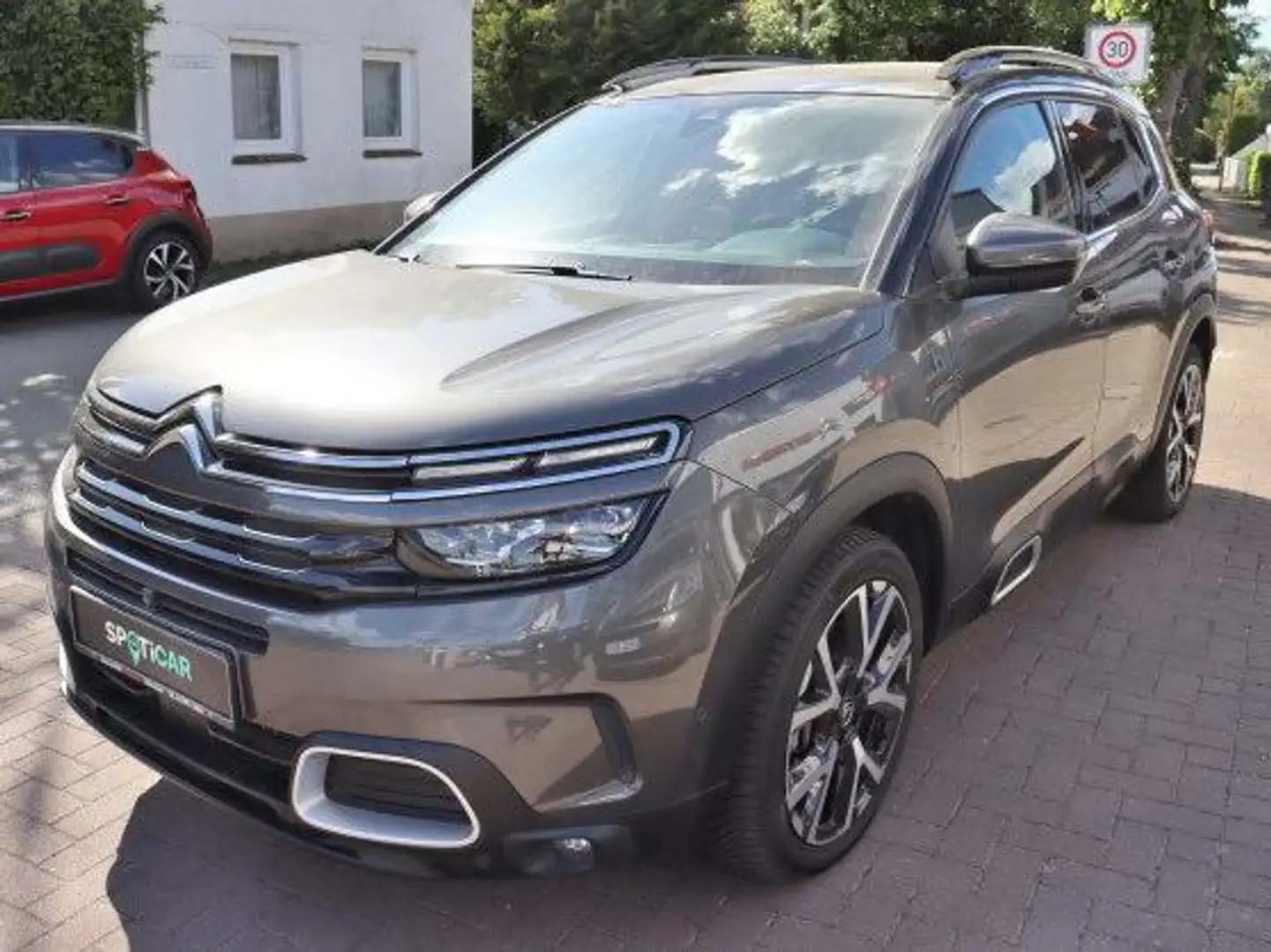 Citroen C5 Aircross Shine Pack 225 Hybrid, AHK, el. Schiebedach, Navi Gris - 1