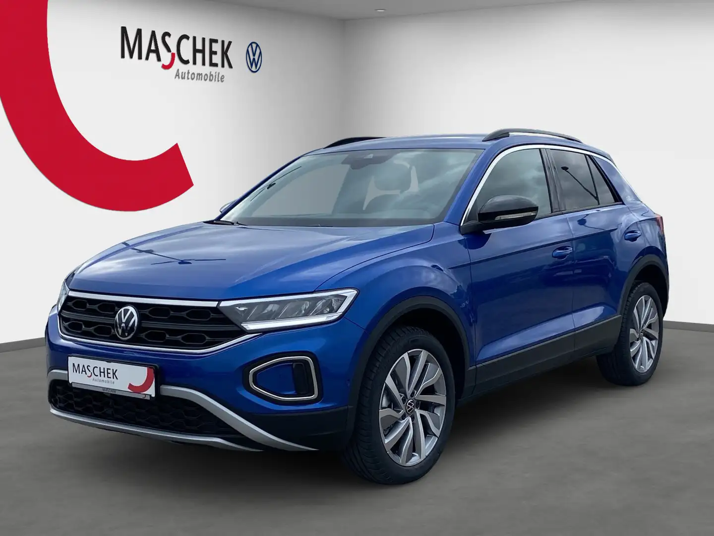 Volkswagen T-Roc Goal 1.0 TSI Navi Sitzh Rear View Side Assist Blauw - 1