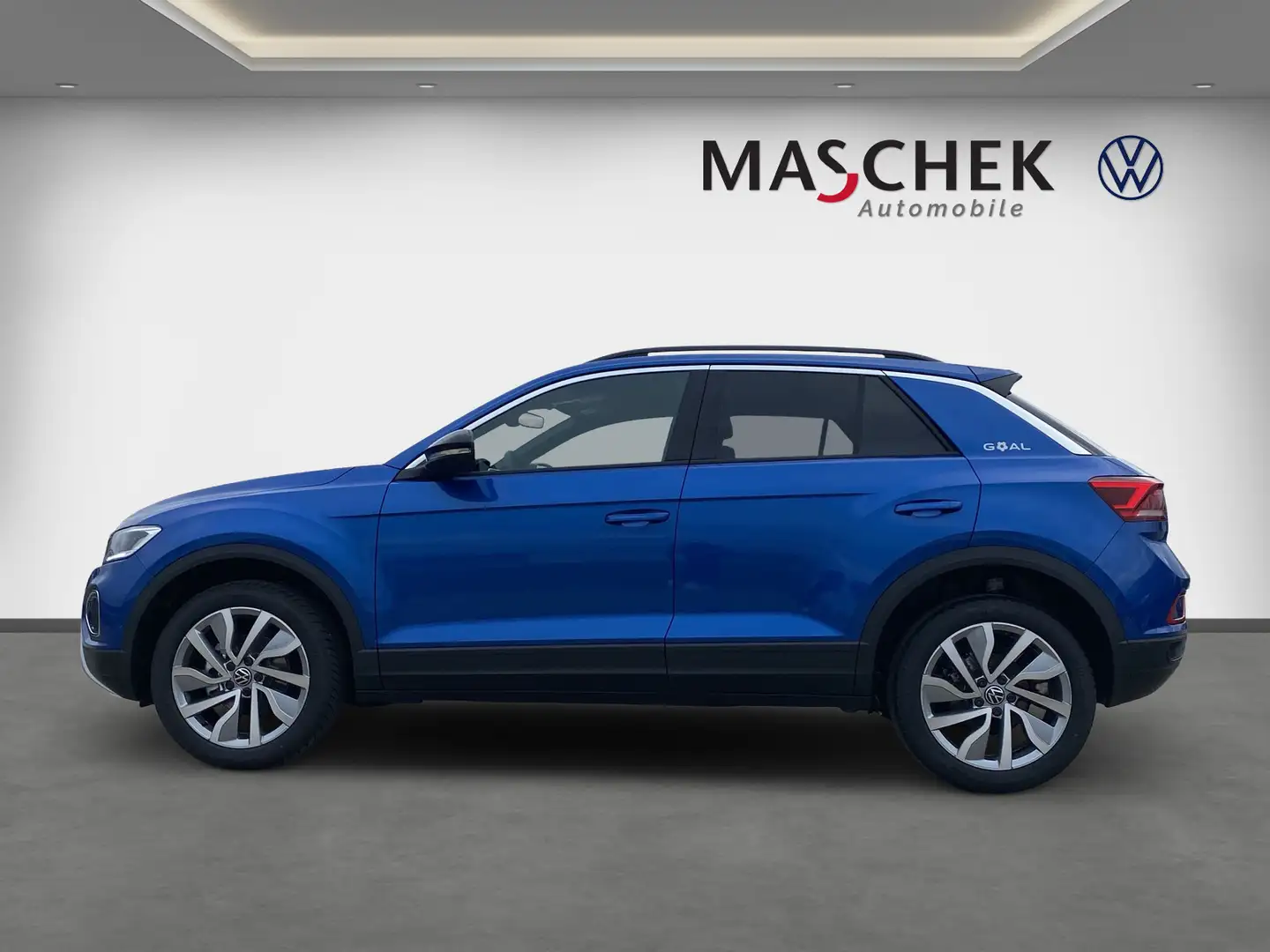 Volkswagen T-Roc Goal 1.0 TSI Navi Sitzh Rear View Side Assist Blauw - 2
