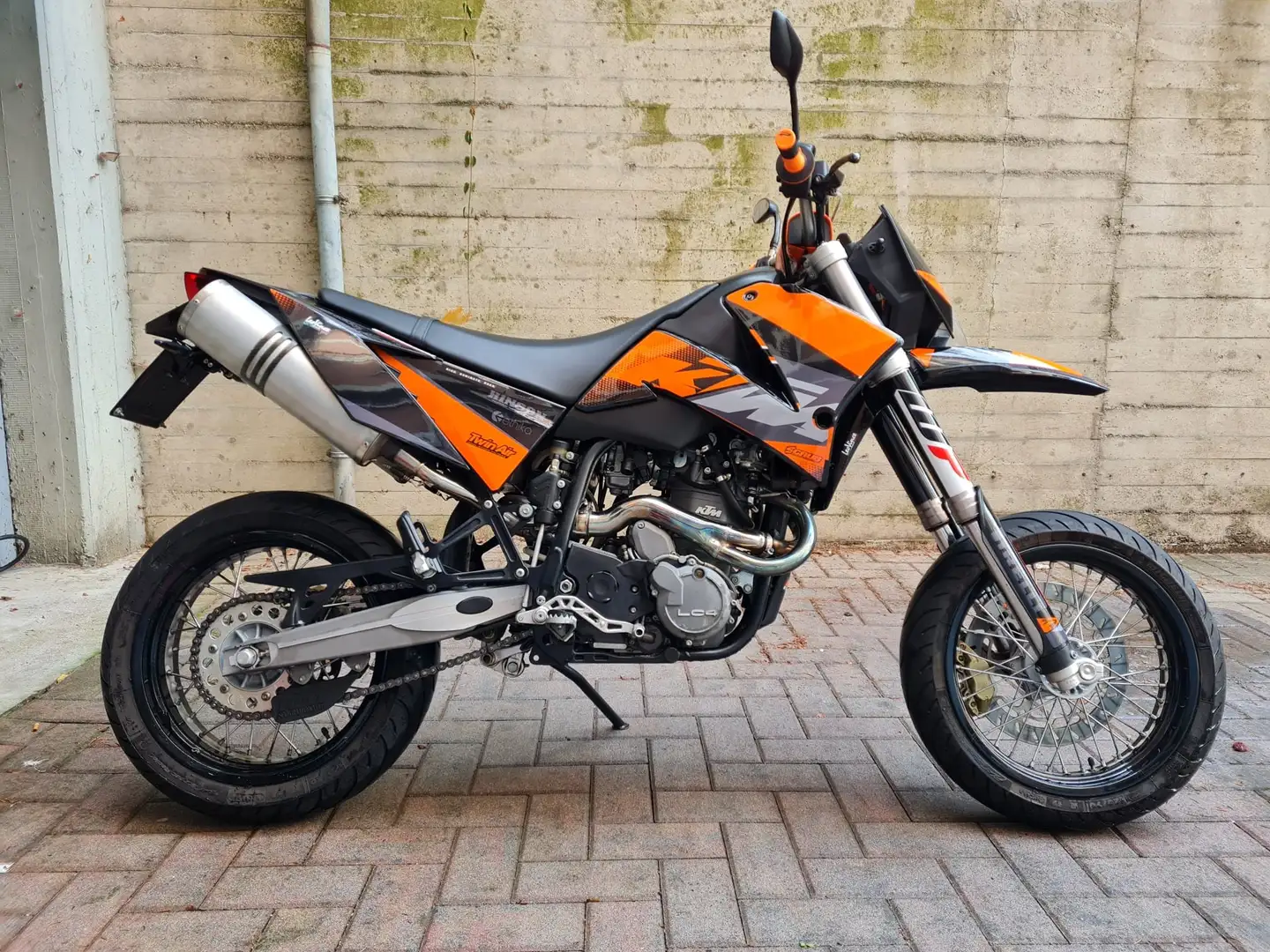 KTM 640 LC 4 Supermotard Portocaliu - 2