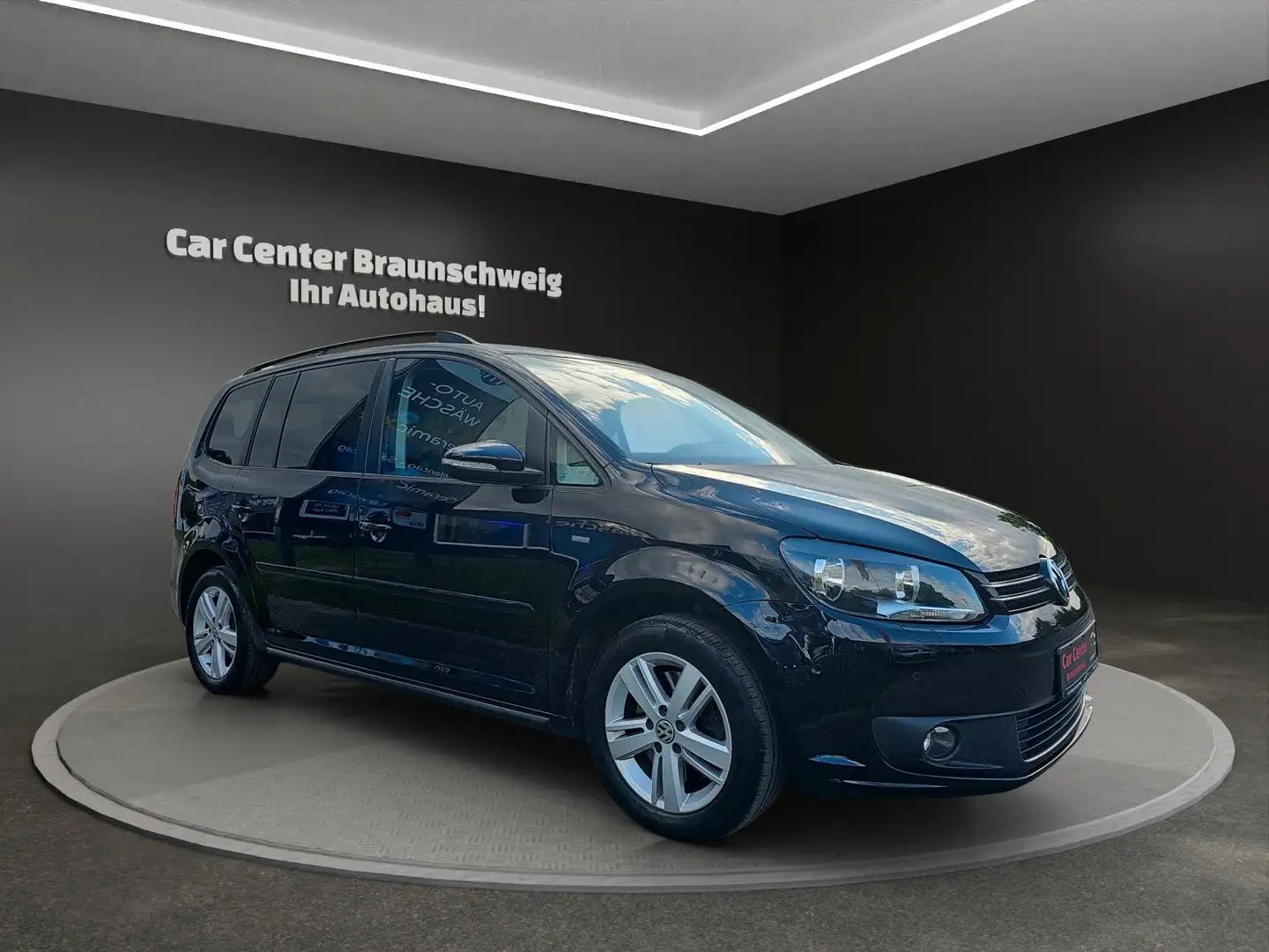 Volkswagen Touran 1.4 TSI Match+7-Sitze+Navi+Sitzheizung Schwarz - 2