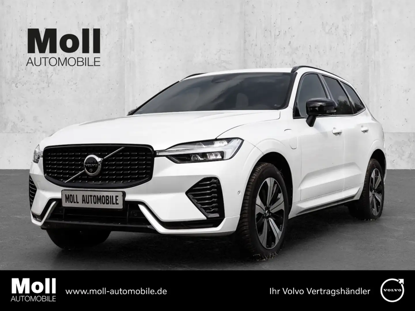Volvo XC60 Plus Dark Recharge Plug-In Hybrid AWD T8 Twin Engi Weiß - 1