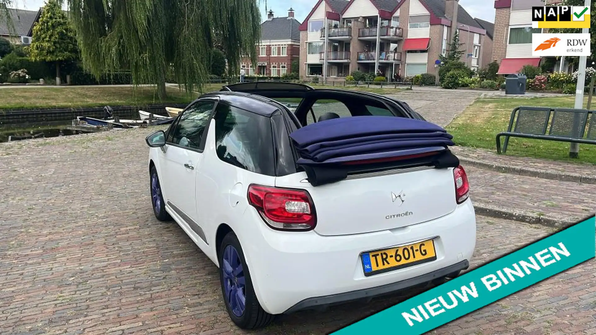 Citroen DS3 Cabrio 1.2 VTi Chic Wit - 1