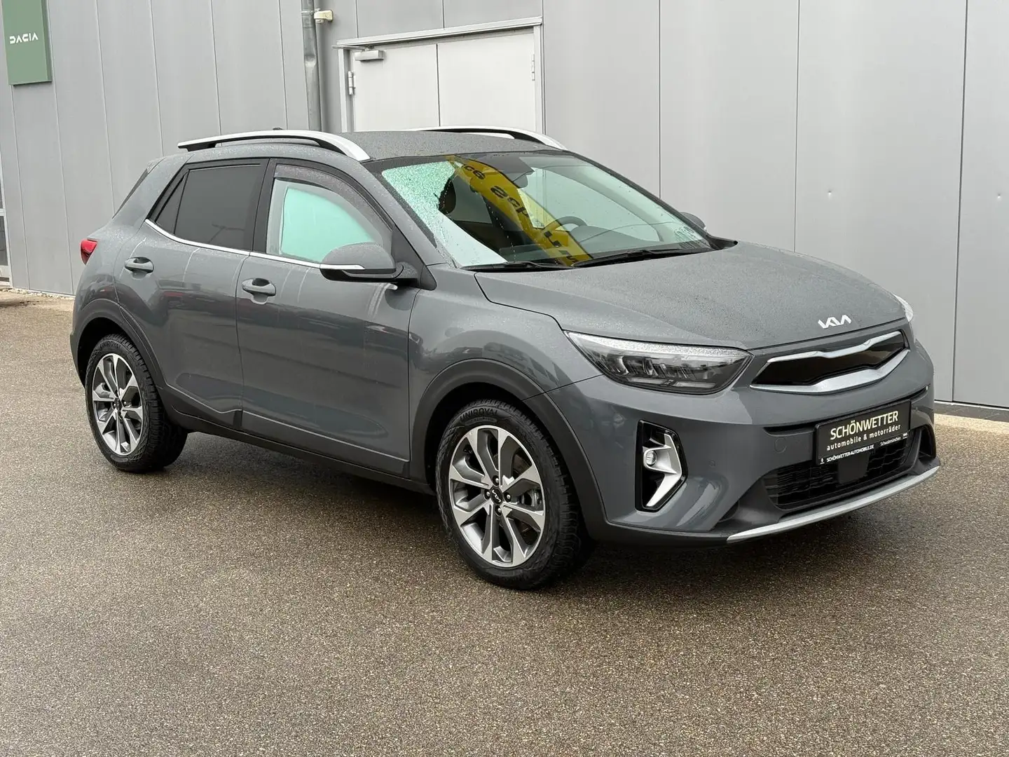 Kia Stonic 1.0 TGDI Spirit Android Auto Metallic Grau - 1