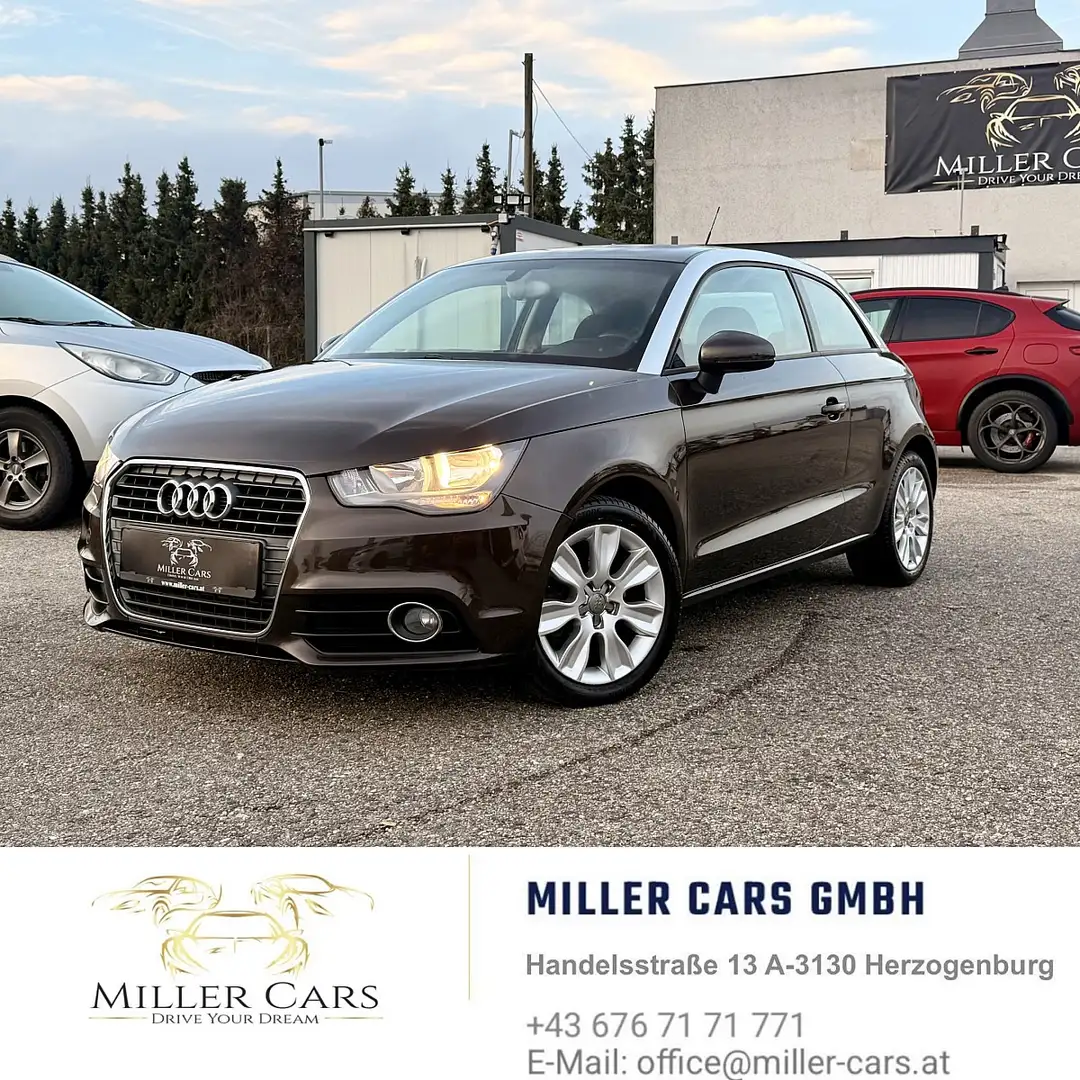 Audi A1 1,4 TFSI Ambition*Garantie*Servicegepflegt* Marrón - 2