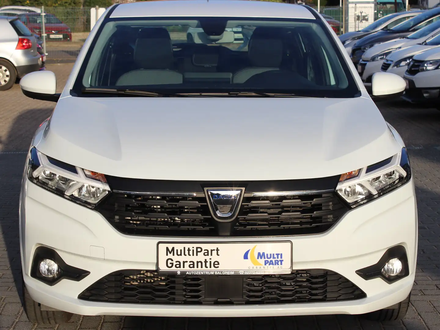 Dacia Sandero Comfort Benzin/LPG Blanc - 2