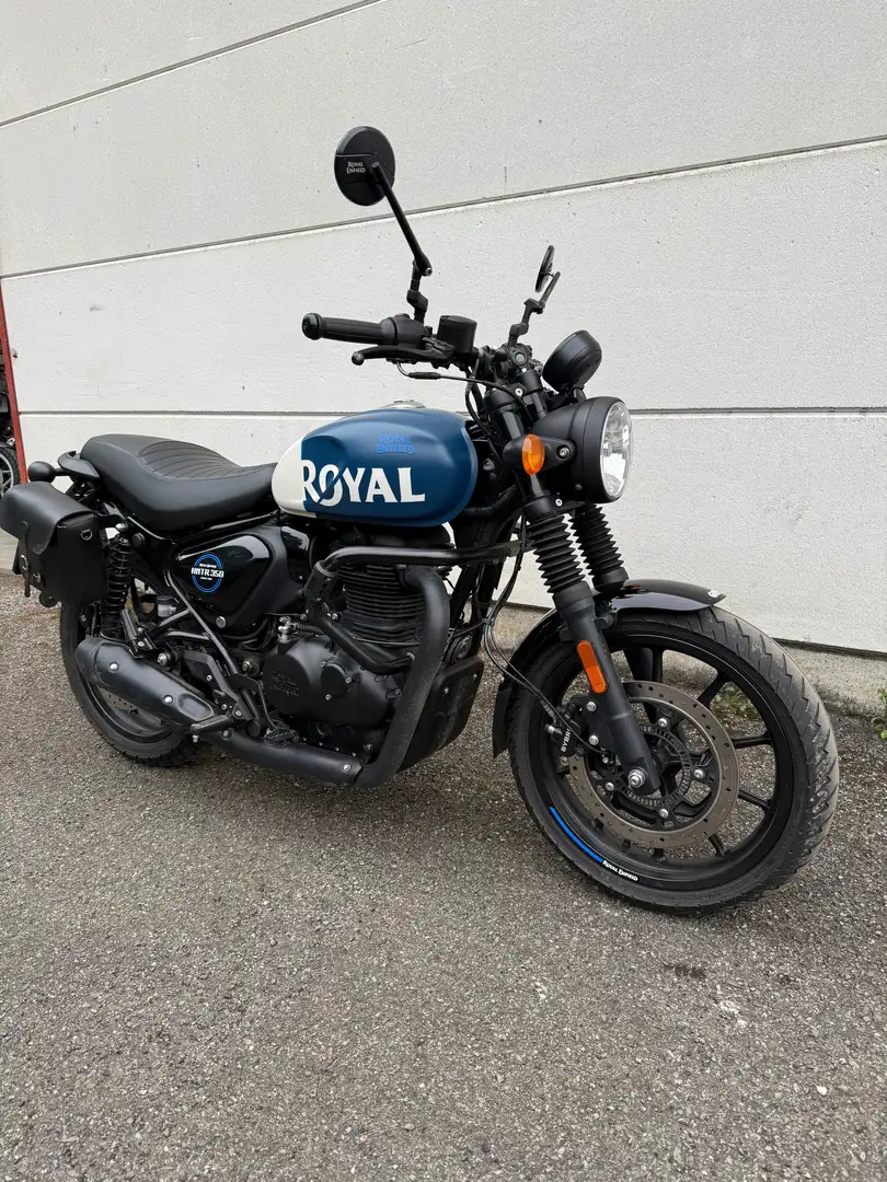 Royal Enfield HNTR350 Bleu - 1