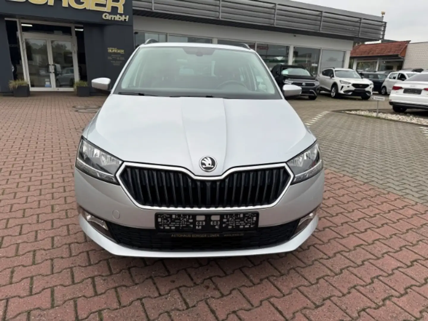 Skoda Fabia Combi Ambition Navi SitzHZG Carplay PDC Tempo Klim Zilver - 2
