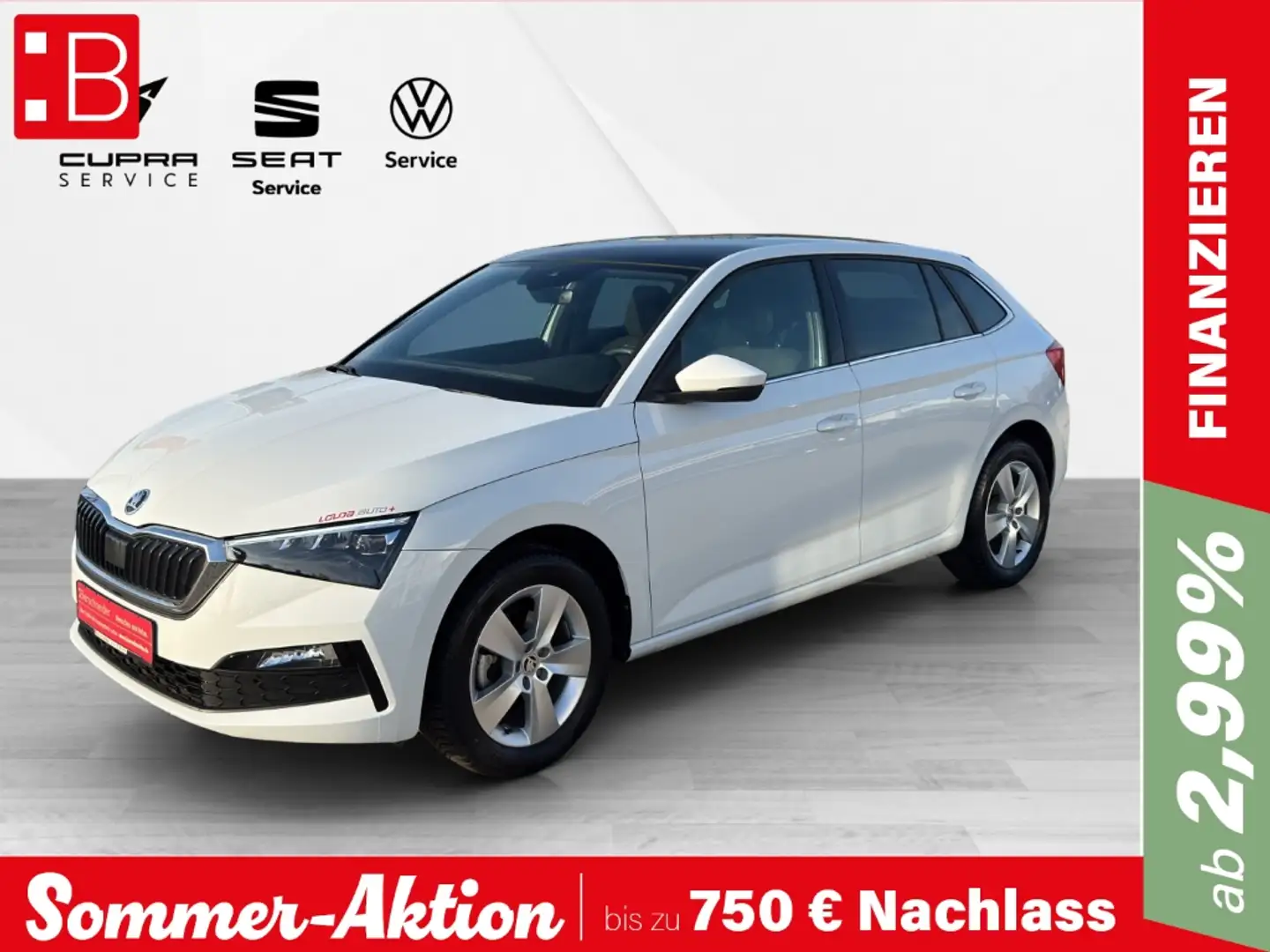 Skoda Scala 1.5 TSI DSG Style VIRTUAL COCKPIT LED PANO 16 GRA Blanco - 1