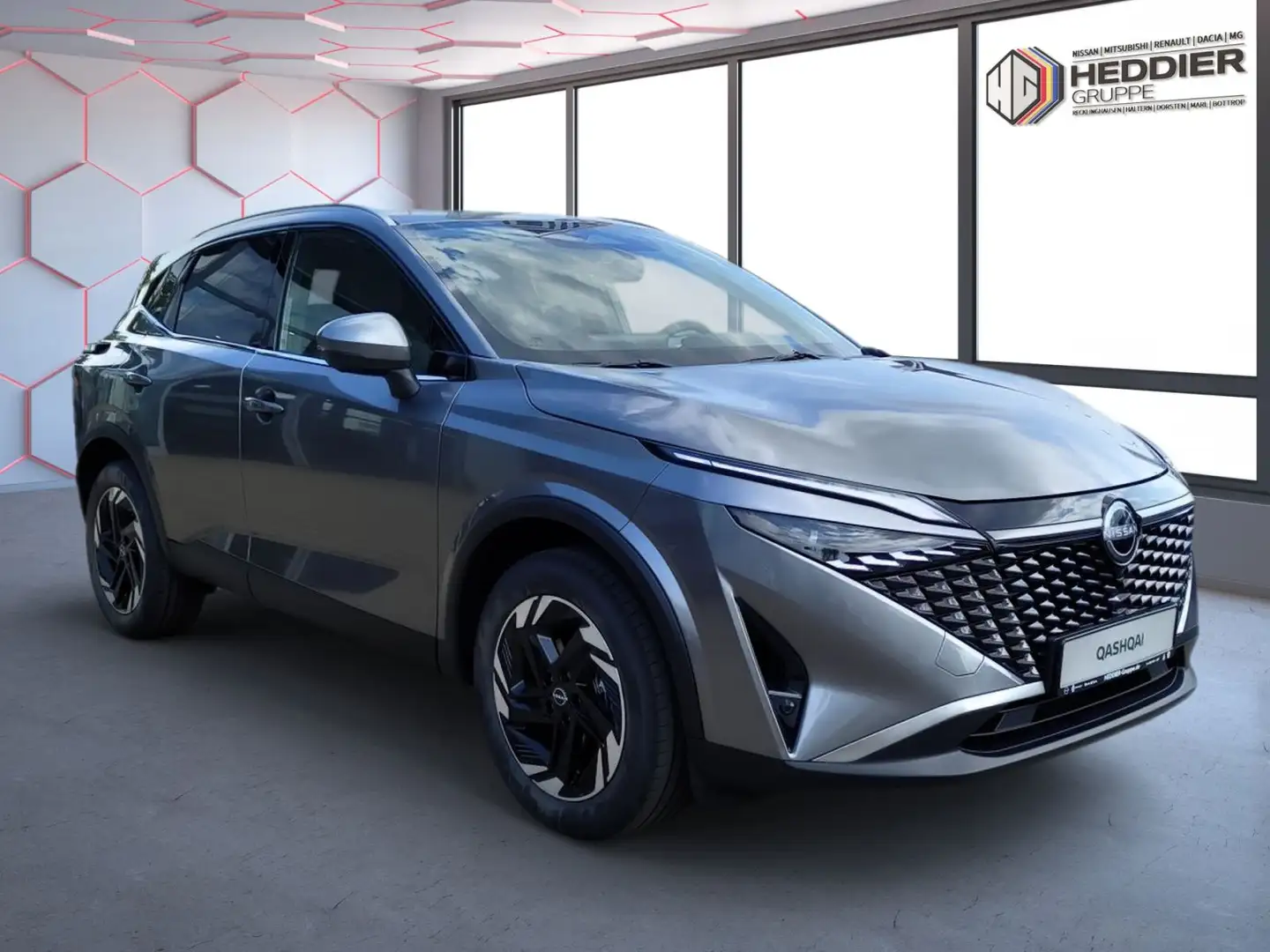 Nissan Qashqai N-Connecta*NAVI*PDC*SHZ*KAMERA Gris - 2