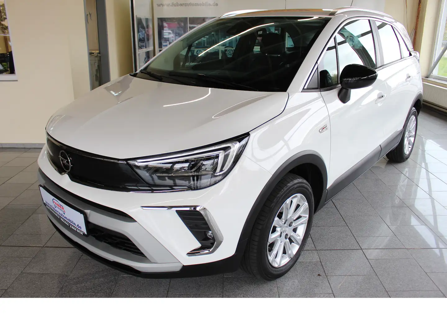 Opel Crossland Elegance,Top-Ausstattung,Top-Zustand Blanc - 1