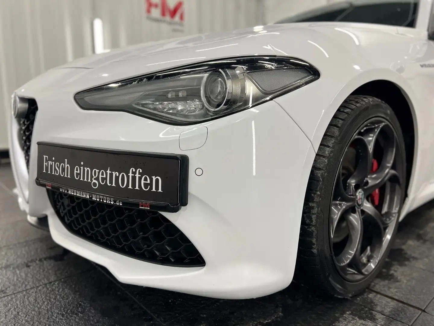 Alfa Romeo Giulia 2.2 JTDM Veloce Q4/BiXe/ACC/SHZ/Bluet. Blanc - 2