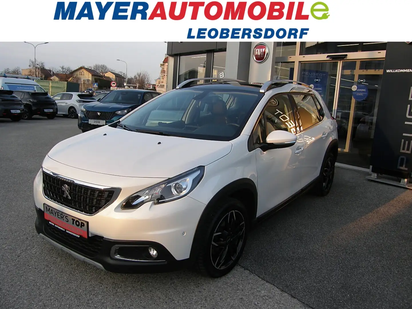 Peugeot 2008 1,5 BlueHDi 120 Allure S&S EAT6 Weiß - 1