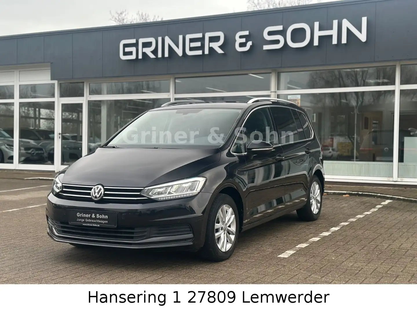 Volkswagen Touran 1.5 TSI DSG,7-Sitzer,AHK,LED,ACC,R-Kamera Schwarz - 1