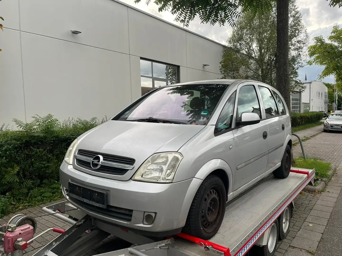 Opel Meriva 1.6 Bastlerfahrzeug/Teileträger Z16XE 2AU Silber - 2